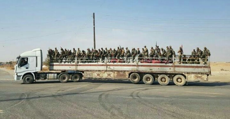 تعزيزات عسكرية لقوات الأسد في مدينة عين عيسى شمال الرقة